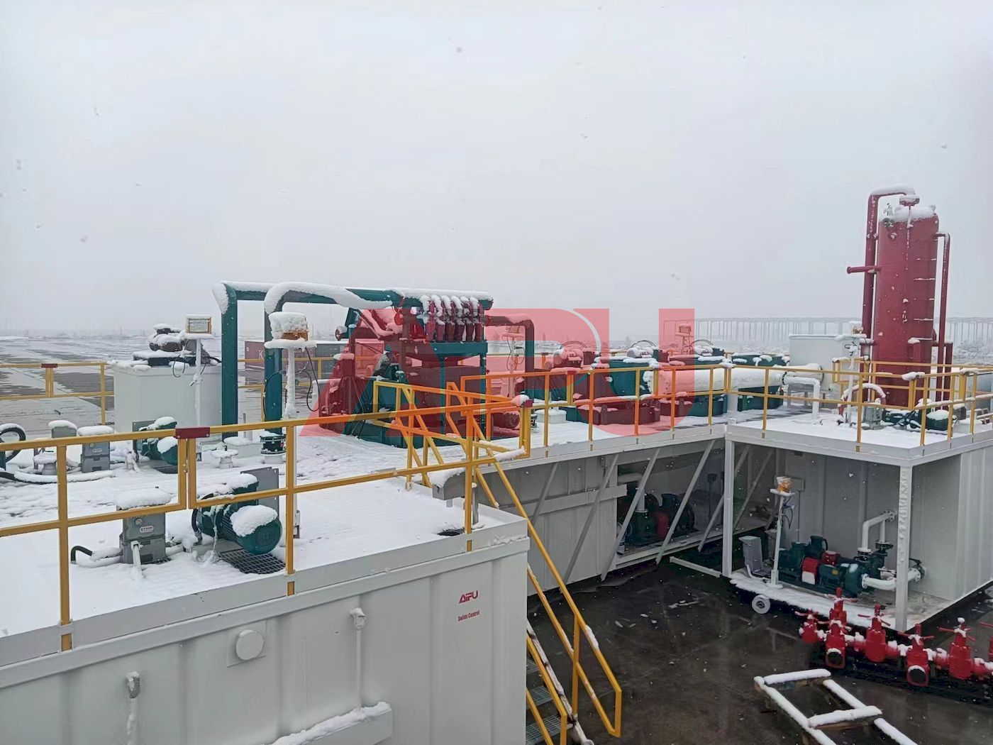 Hebei Customer ZJ70 Solids Control System Commissioning Site