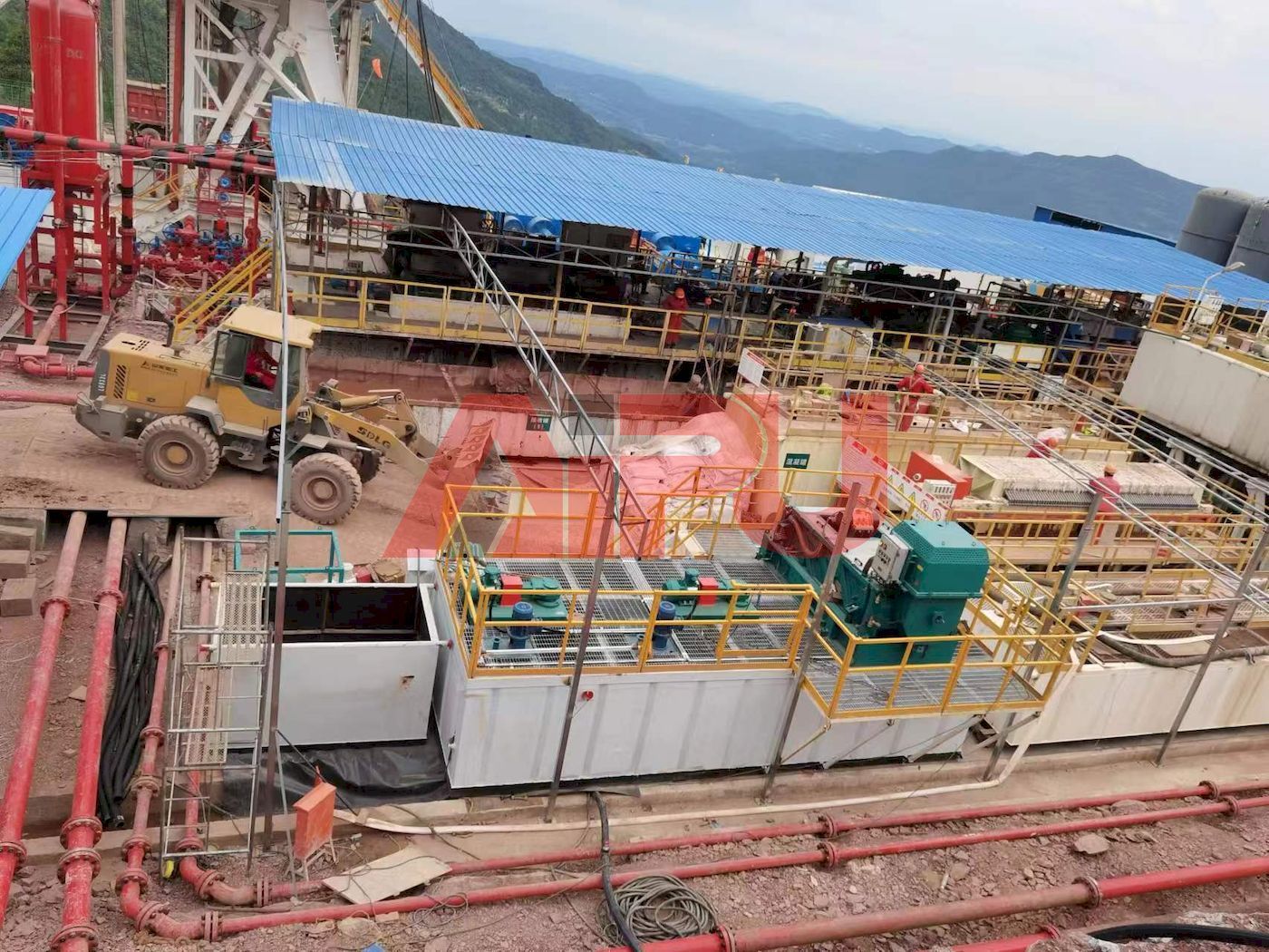 Negative Pressure Shale Shaker Sichuan Site