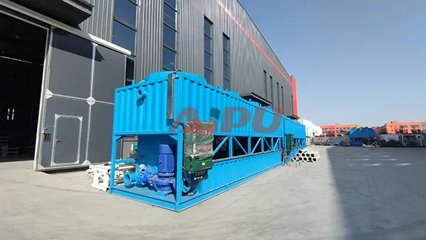 AIPU Mud Cooling System For Geothermal Drilling Customer